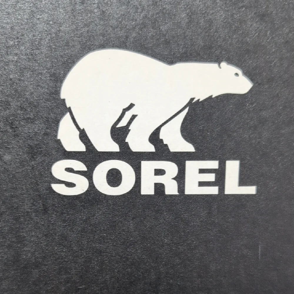 Sorel Nakiska Slide II Iridescent & Black Suede Slippers Youth Size 2